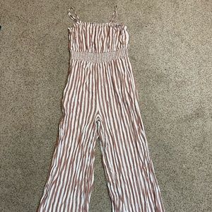 Women's American Eagle Stripped Jumpsuit